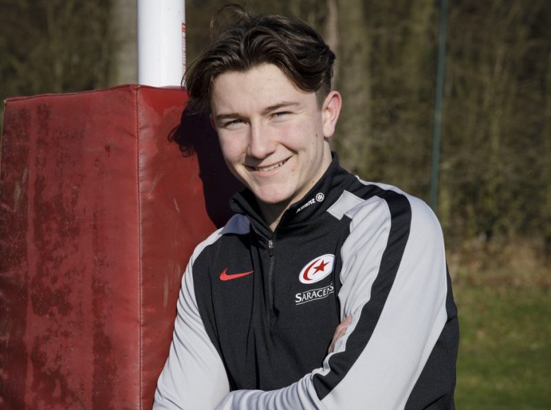 Fifths pupil selected to play for Saracens Rugby U18 team