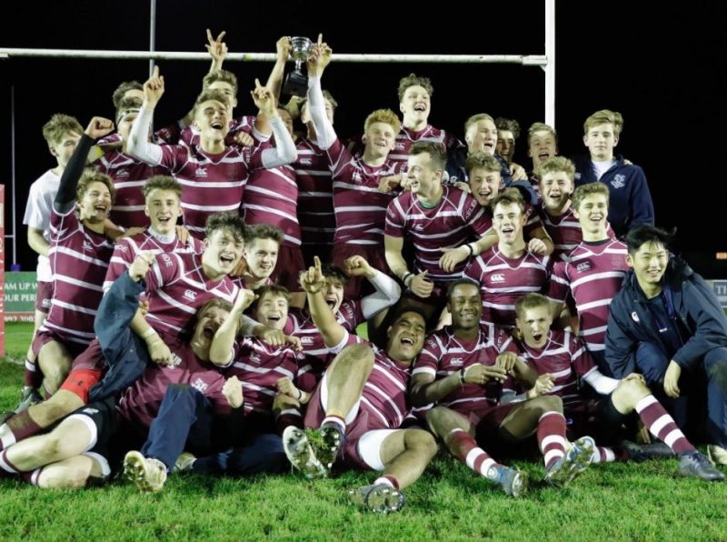 Rugby 1st XV County Cup winners’ third year running