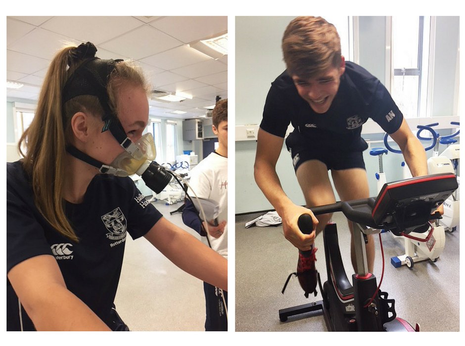 Sports science trip to the University of Hertfordshire Haileybury