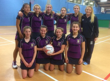 U13A netballers win second round of National Netball Cup