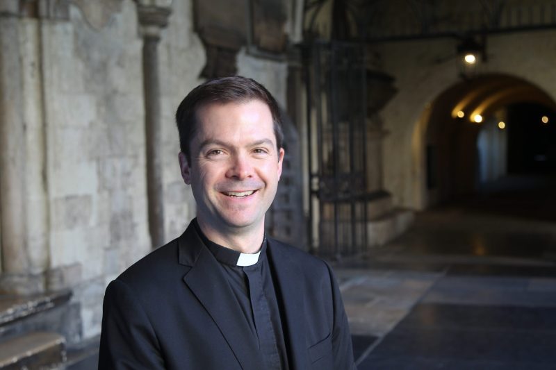 ‘I was struck by how friendly Haileybury was’: Our new Chaplain on how he’ll bring the school community together