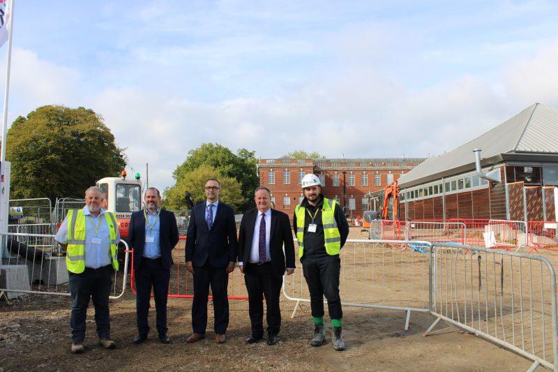 Work is under way to create state-of-the-art Science and Technology buildings at Haileybury