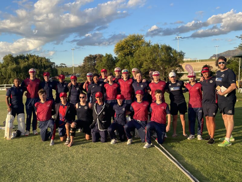 Haileybury pupils enjoy breathtaking sights and play against some of the country’s best cricket schools on South Africa Cricket Tour