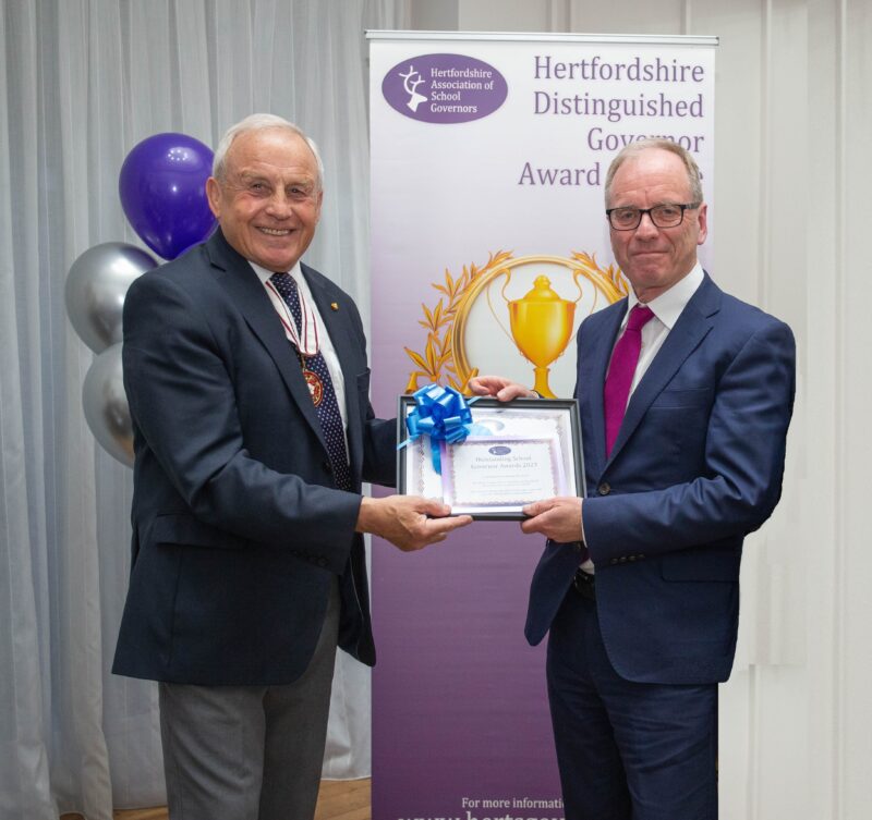 Success for Haileybury Turnford in Hertfordshire Governance Awards