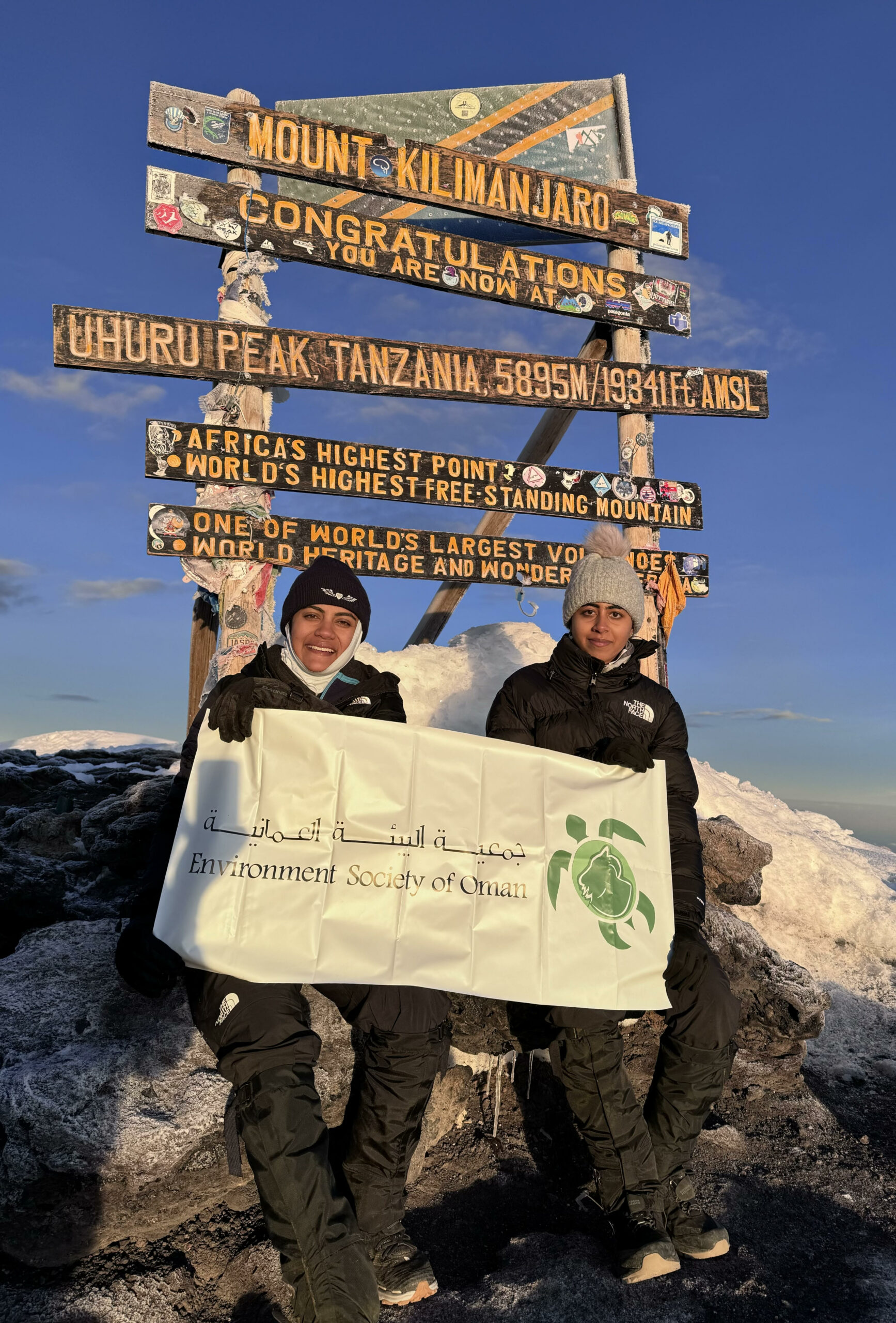 Climbing for a cause: Haileybury sisters summit Kilimanjaro