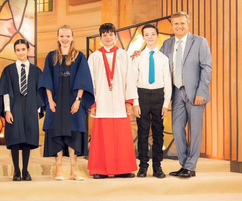 Chorister Shines onBBC Stage