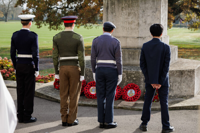 Remembrance at Haileybury