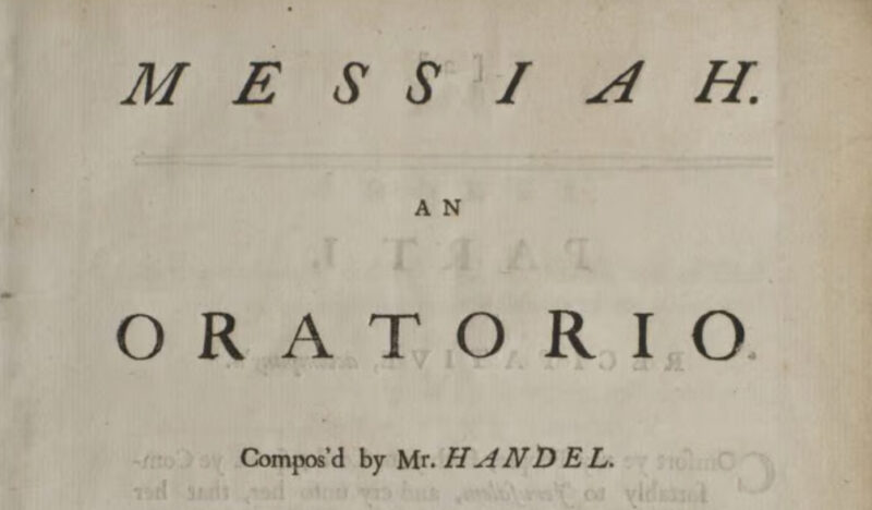 Handel’s Messiah by the Haileybury Chorus and Orchestra