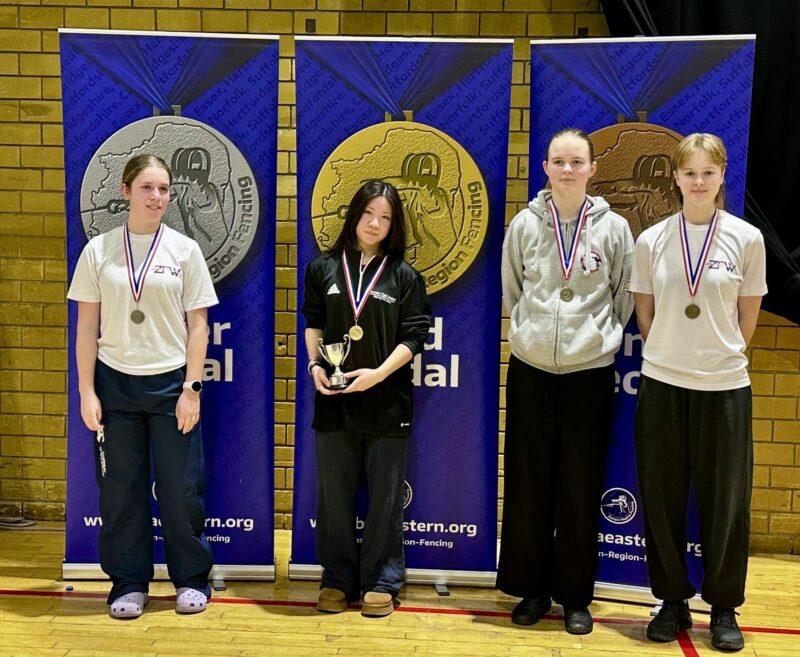 Giovanna Strikes Gold in Fencing Success